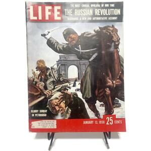 Life Magazine January 13 1958 A New Authoritative Account The Russian Revolution